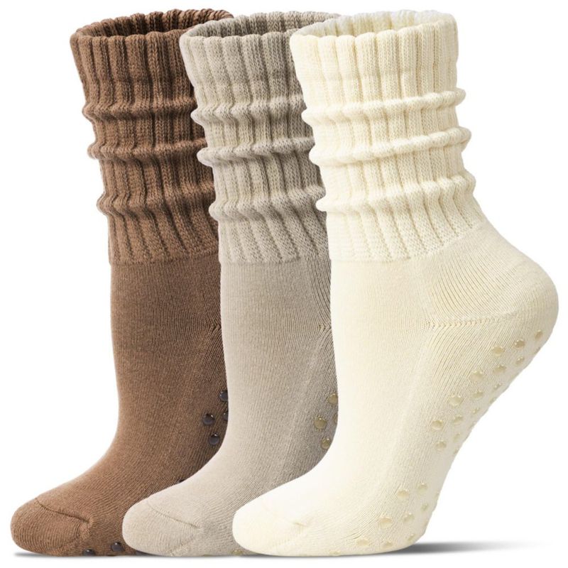 Calcetines Toetally Pilates Antideslizantes 3 pares Morandi L
