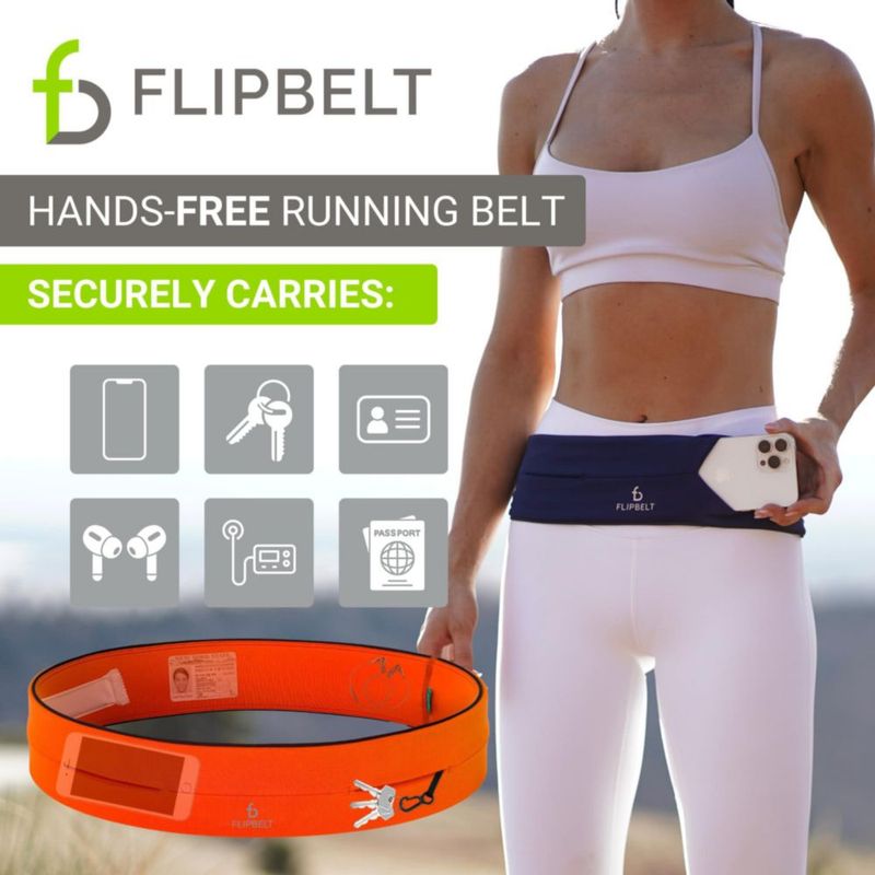 Bolsa de Cintura FlipBelt Mediana/29-32 Neon Punch