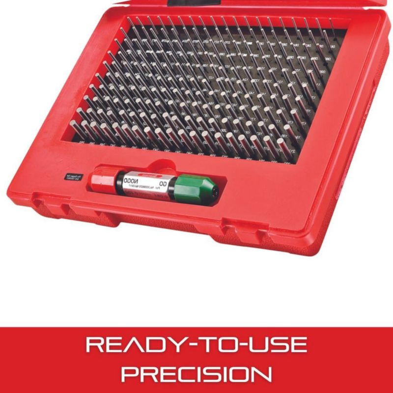 Juego de calibradores de pasadores Starrett 190 piezas 155 g