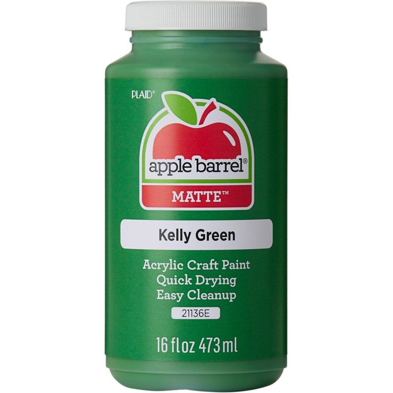 Pintura Acrílica Apple Barrel 473 ml Verde Kelly