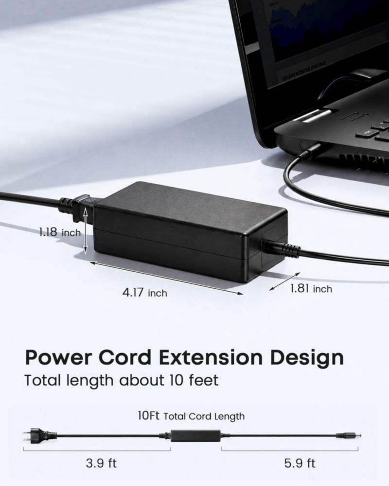Cargador DONGERDI 65W 4.5mm para Portátil Dell Inspiron