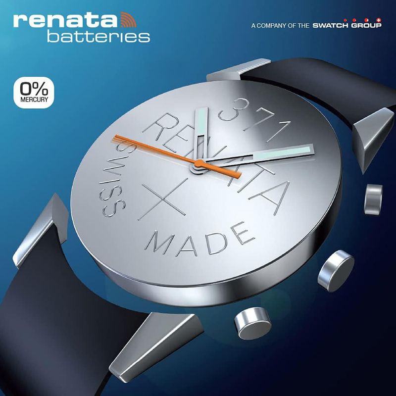 Batería Renata 337 SR416SW 155 V de óxido de plata paquete de 2