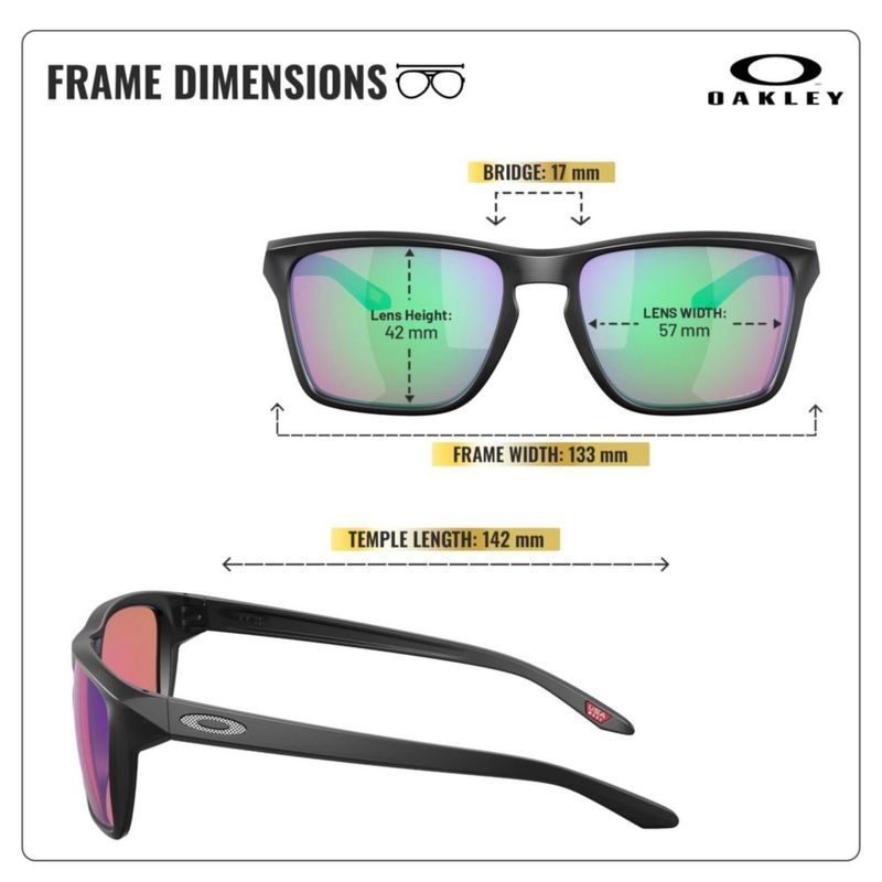 Gafas de sol Oakley SYLAS OO9448 rectangulares Prizm Golf