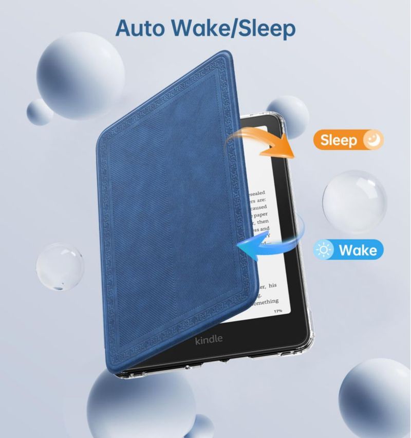 Funda para eBook MoKo 18 cm Giratoria 360° Azul Sarga