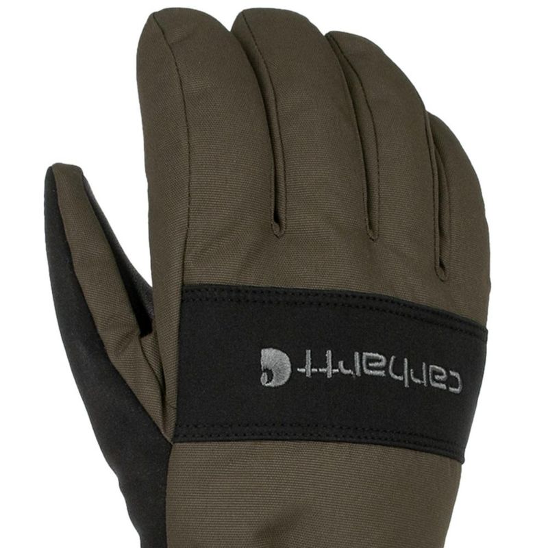 Guantes Carhartt Impermeables Aislados Talla Mediana Negro Asfalto