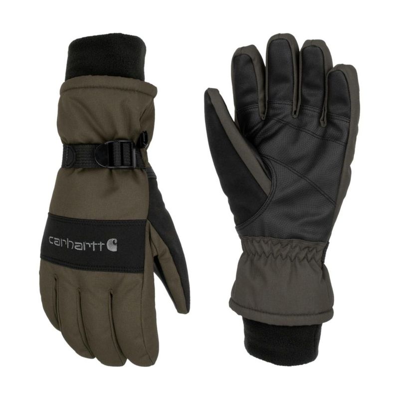 Guantes Carhartt Impermeables Aislados Talla Mediana Negro Asfalto