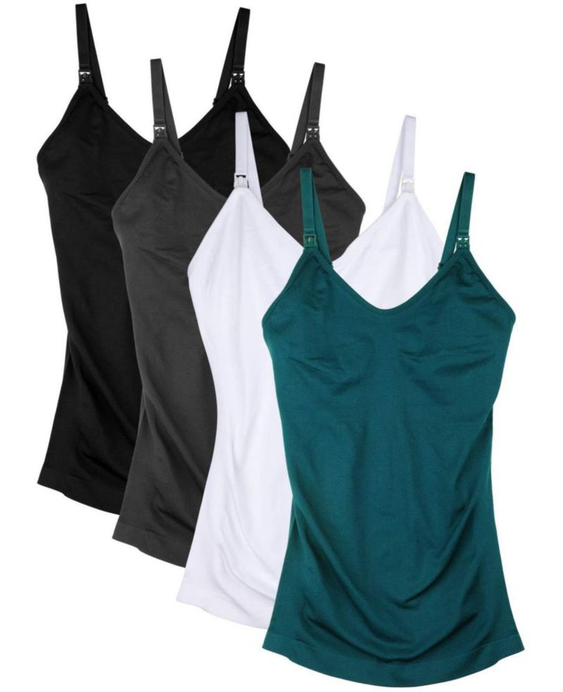 Top sin mangas DAISITY de lactancia con tirantes ajustables