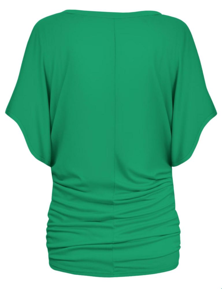 Camisa dolman de mujer Hybrid & Company KT44130X Kelly 3X