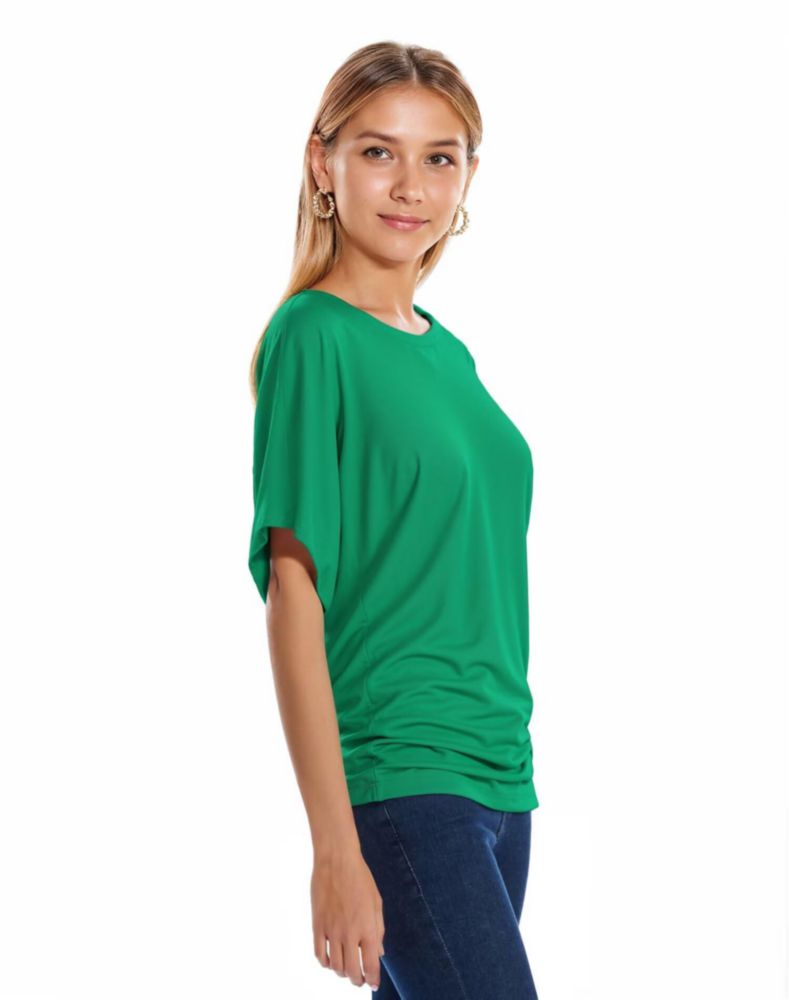 Camisa dolman de mujer Hybrid & Company KT44130X Kelly 3X