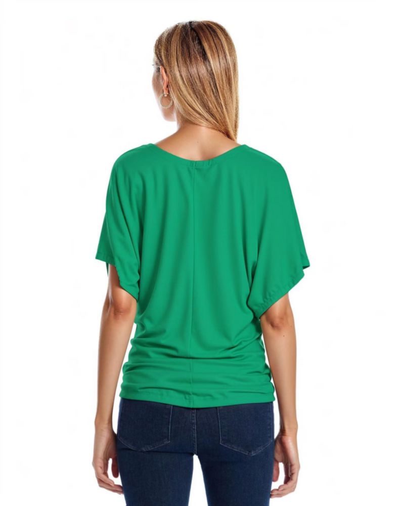 Camisa dolman de mujer Hybrid & Company KT44130X Kelly 3X