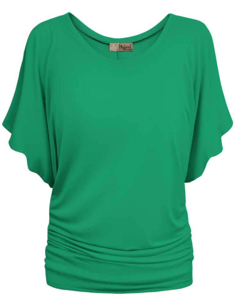 Camisa dolman de mujer Hybrid & Company KT44130X Kelly 3X