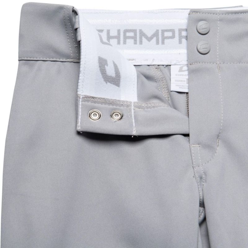 Pantalón de Softbol CHAMPRO Gris Medio de Poliéster