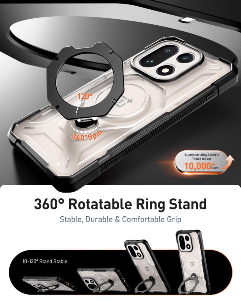 Funda Poetic OnePlus 15 con MagSafe y Soporte Giratorio