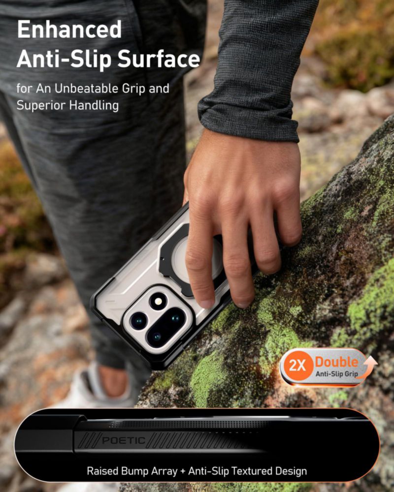 Funda Poetic OnePlus 15 con MagSafe y Soporte Giratorio