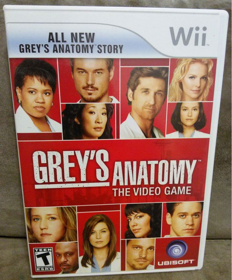 Videojuego Ubisoft Grey's Anatomy – Wii