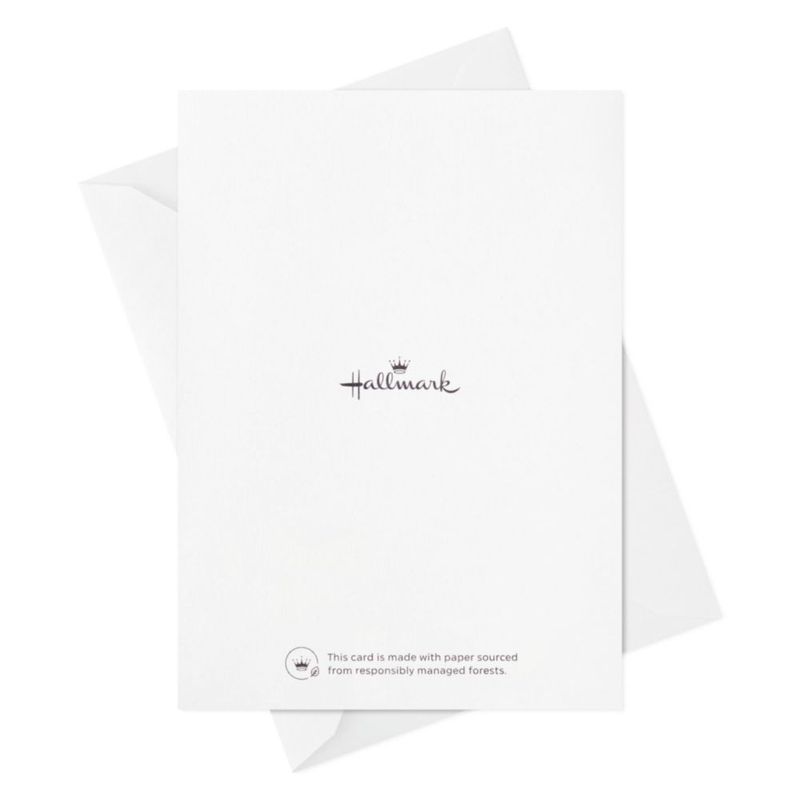 Tarjetas de agradecimiento Hallmark 48 unidades con corazones y flores metalizados