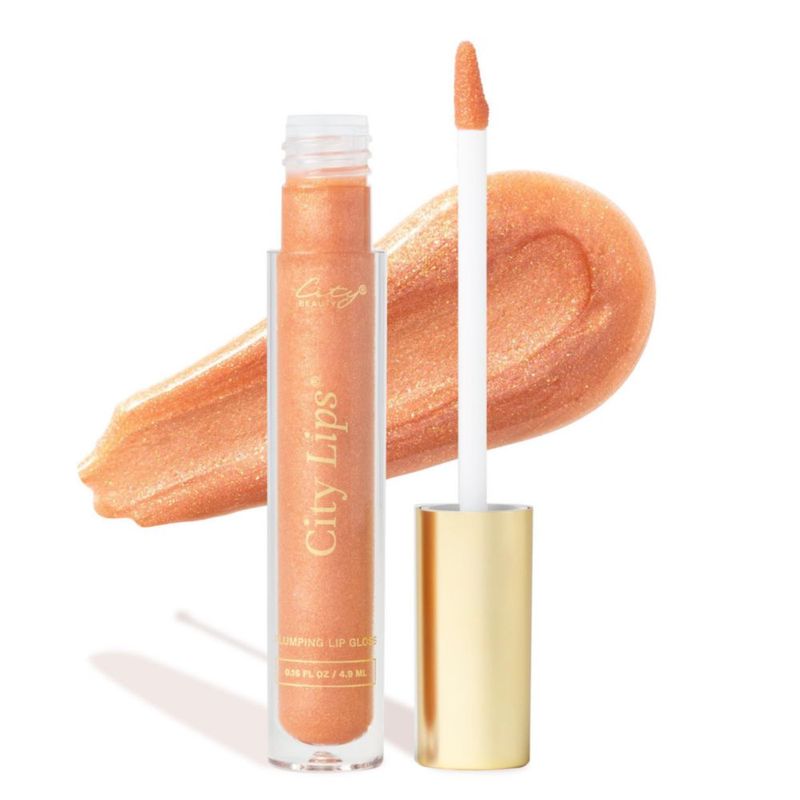 Brillo Labial City Beauty 49 ml Nude York Voluminizador