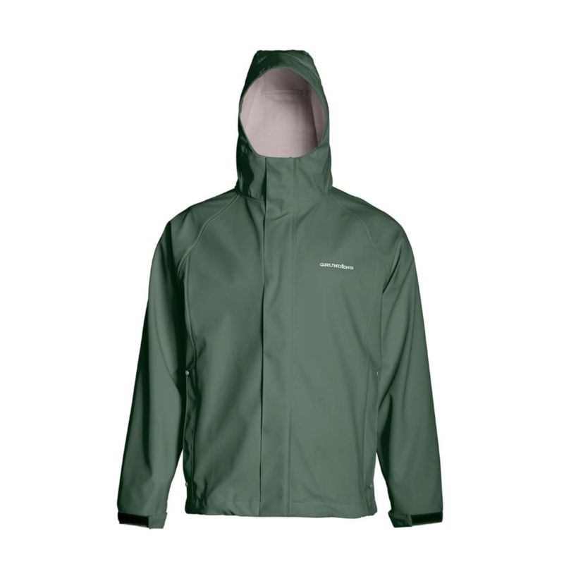 Chaqueta de pesca Grundéns Neptune verde talla grande