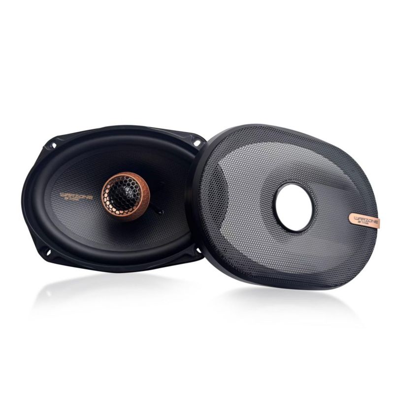 Par de parlantes Warzone 16 × 24 cm 650 W 4 Ω 92 dB