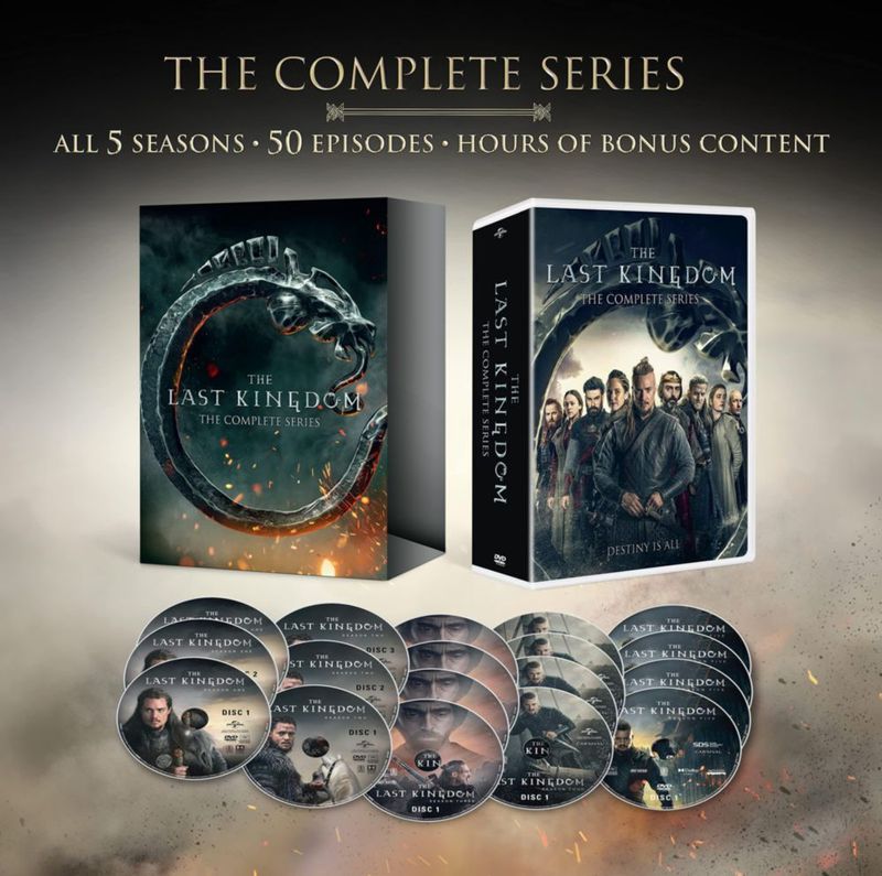 Serie de TV UNIVERSAL The Last Kingdom – Colección completa en DVD