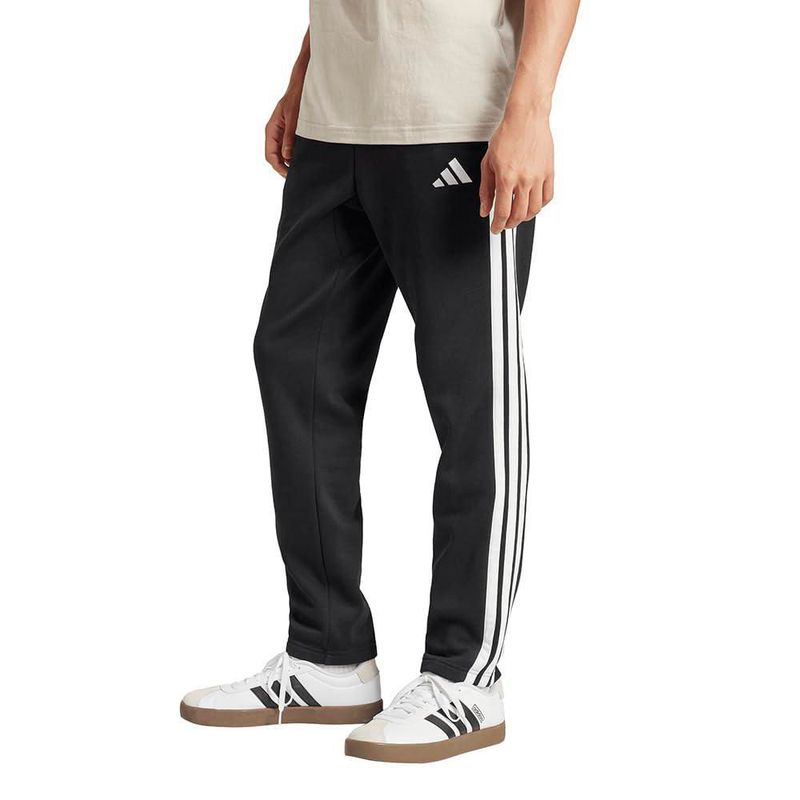 PANTALONES adidas Essentials 3-Rayas Negro/Blanco L