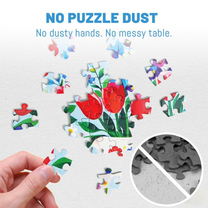 PUZZLES BenBen 500 piezas - Teteras florecientes - Floral