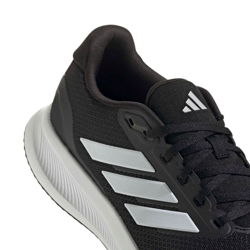 Zapatillas adidas Run Falcon 5 Wide talla 12.5 negro/blanco