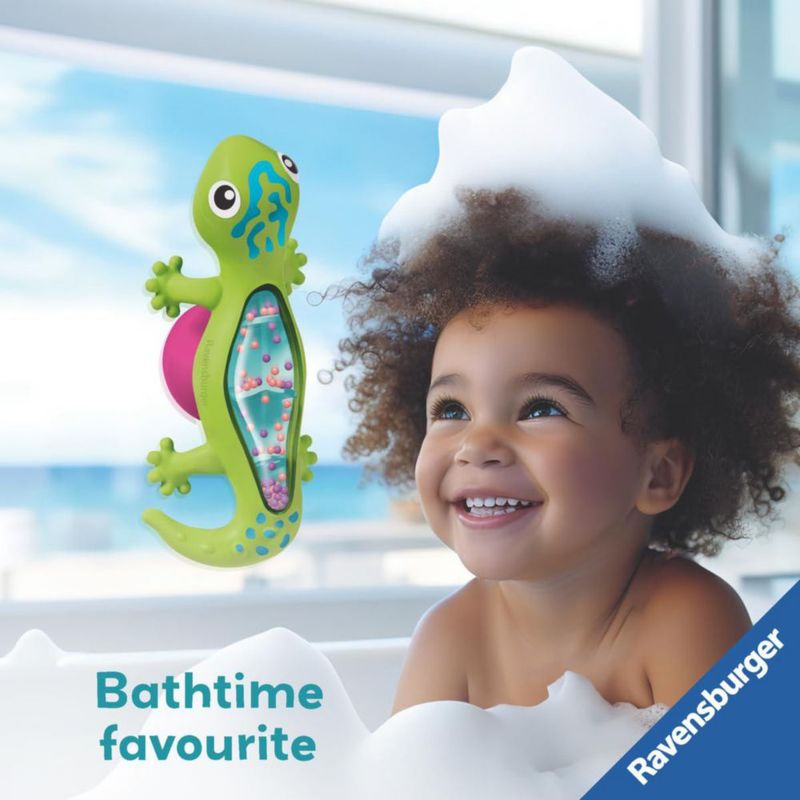 Ravensburger Rainmaker Gecko – Juguete Sensorial Impermeable