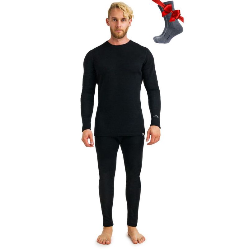 Conjunto de capa base Merino.tech XL 320 negro