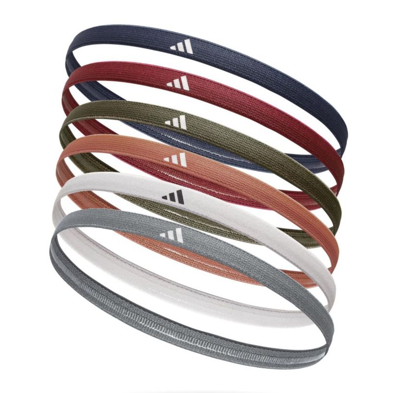 Cinta para el pelo adidas 6 unidades Neutro Multi