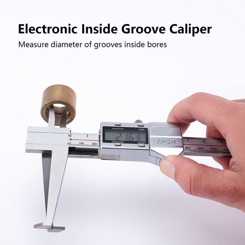 Calibrador Spriour de ranura interna 9‑300 mm/30 cm Acero inoxidable IP54