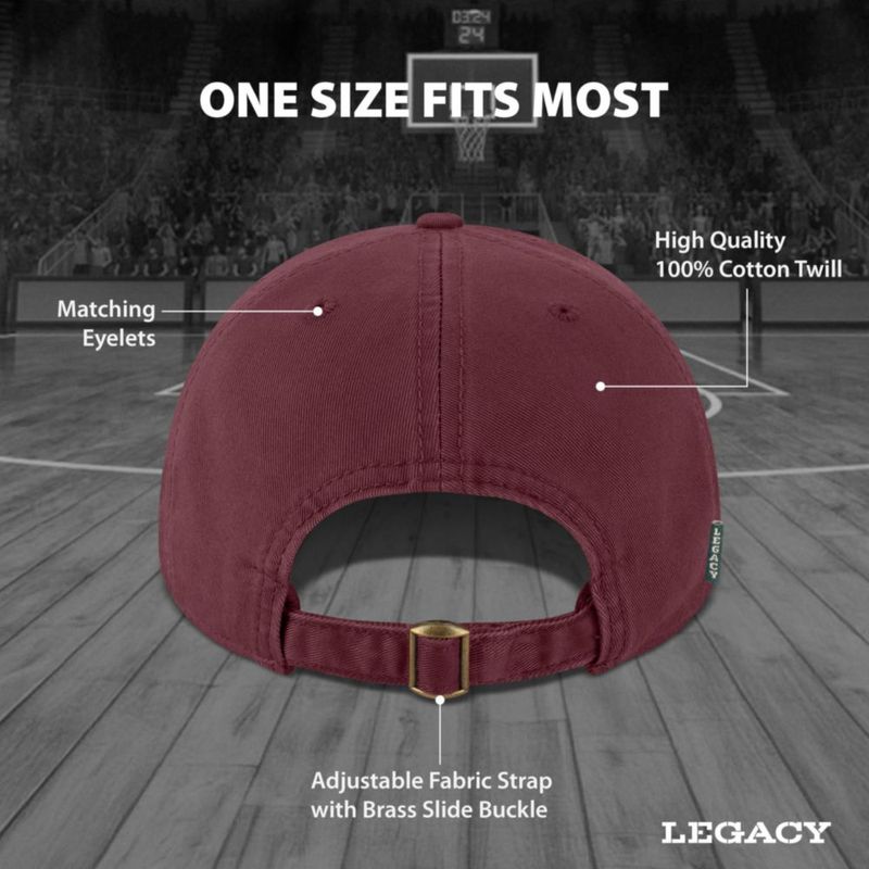 Gorra de béisbol Legacy NCAA con licencia oficial – Colores del equipo Texas A&M