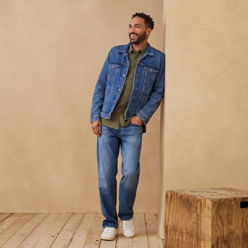 Vaqueros Levi Strauss Signature Gold de Corte Relajado para Hombre