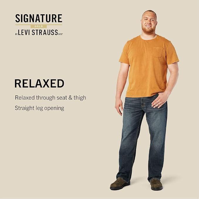 Vaqueros Levi Strauss Signature Gold de Corte Relajado para Hombre