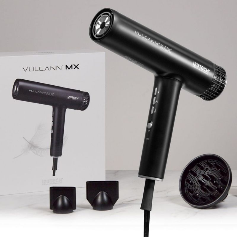 Secador de pelo izutech Vulcann MX 2.0 iónico 1875W negro