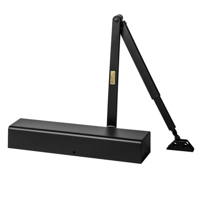 Cierrapuertas Dynasty Hardware 32 cm negro resorte ADA 1‑6