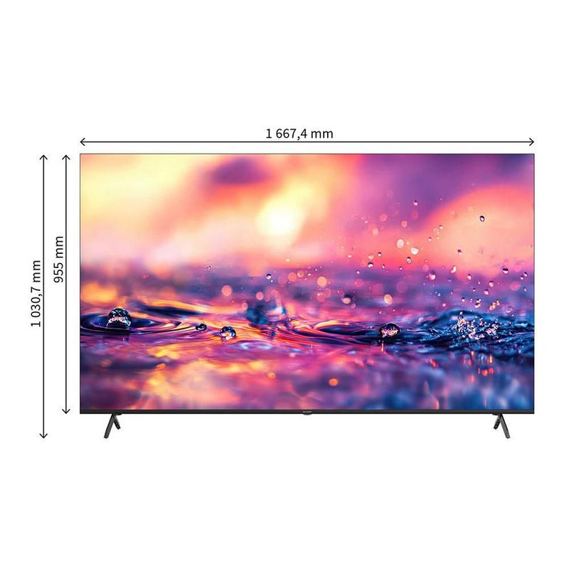 Pantalla 75 Pulgadas SHARP QLED 4T-C75HM6320U