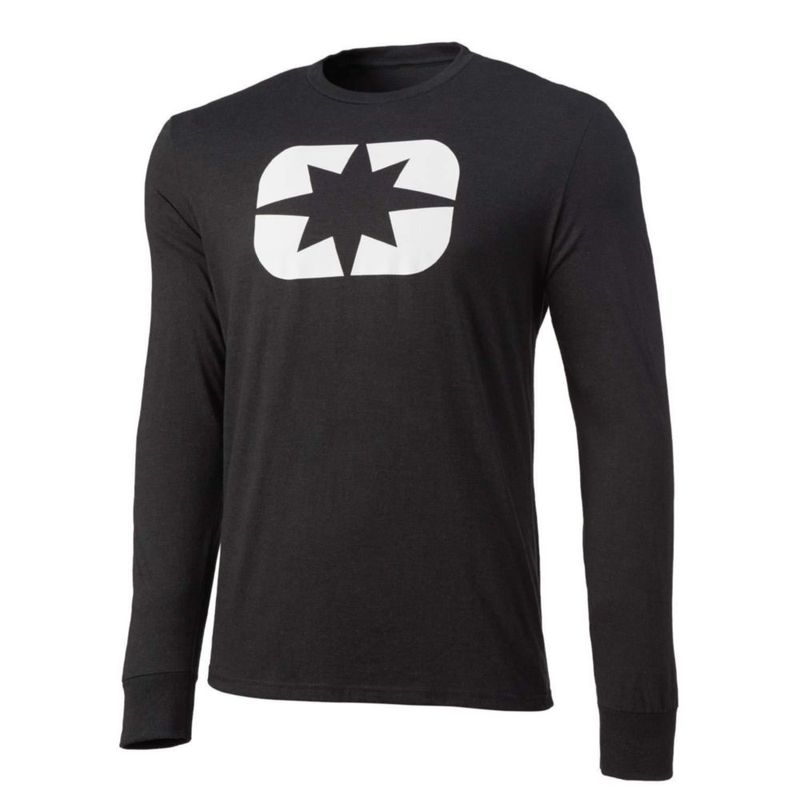 Camisa Polaris Icon de manga larga negra XL