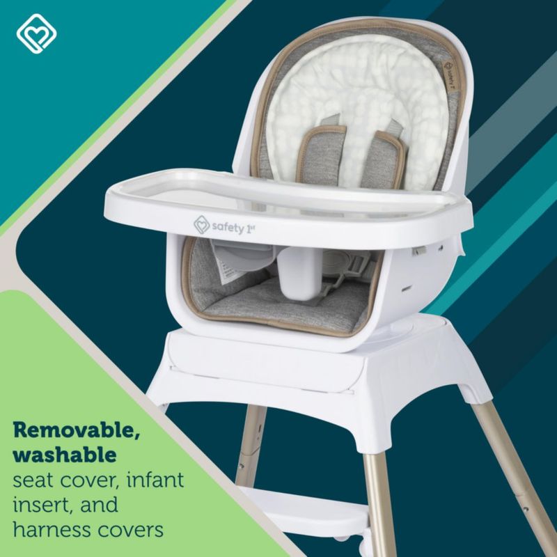 Silla Alta Safety 1st Grow & Go Gris Francés
