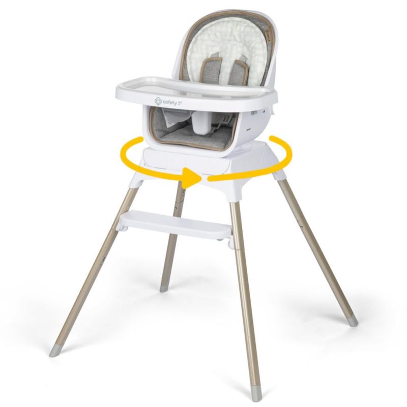 Silla Alta Safety 1st Grow & Go Gris Francés