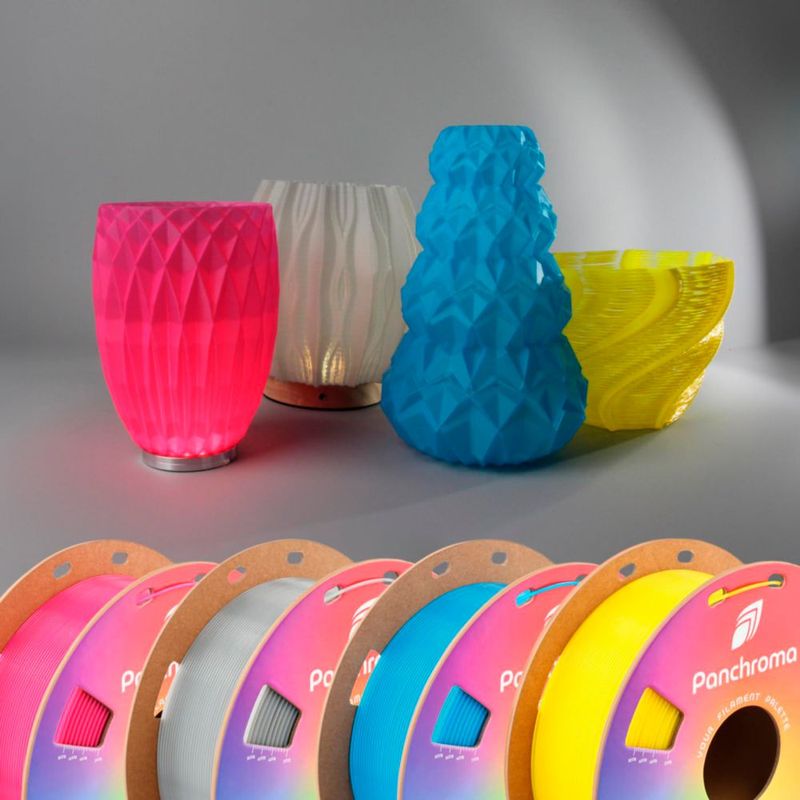 Filamento PLA Polymaker Panchroma 175 mm 1 kg Natural