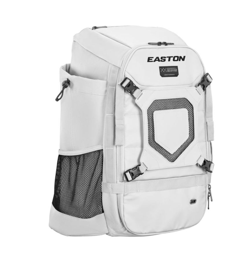 Bolsa de Equipo Easton 55x33x25 cm Béisbol Softbol Blanca