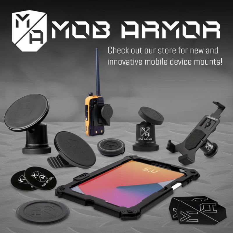Soporte para Teléfono Mob Armor MobNetic Maxx MS MagSafe Negro