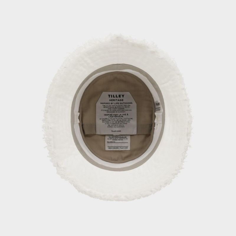 Sombrero Tilley Fringe T1 Wanderer blanco talla X-Large