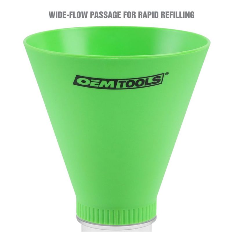 Embudo OEMTOOLS 22 cm Verde para Ford/Mazda con rosca