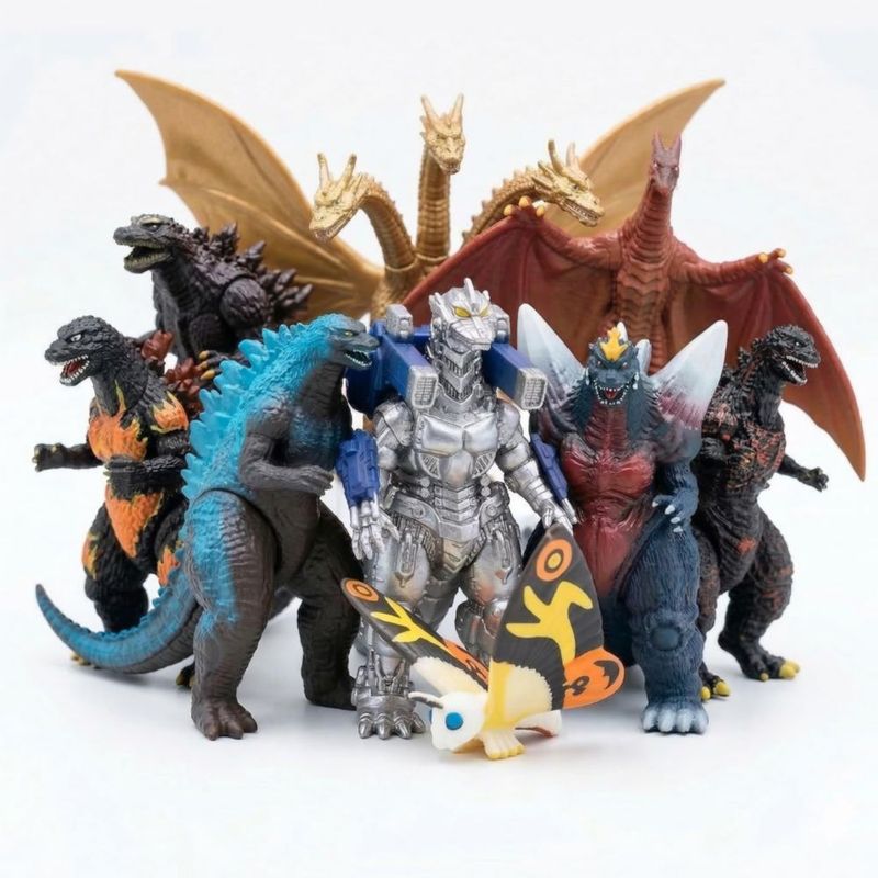 Figuras de acción de monstruos JAYKENIXO - Pack de 10