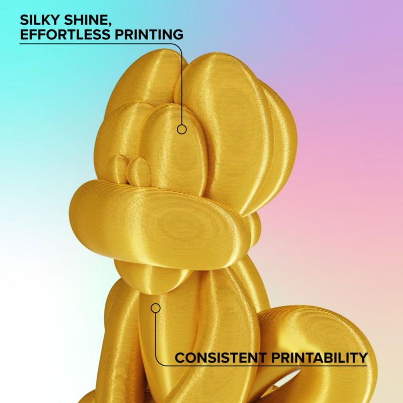 Filamento PLA Polymaker Panchroma Silk 175 mm 1 kg Oro