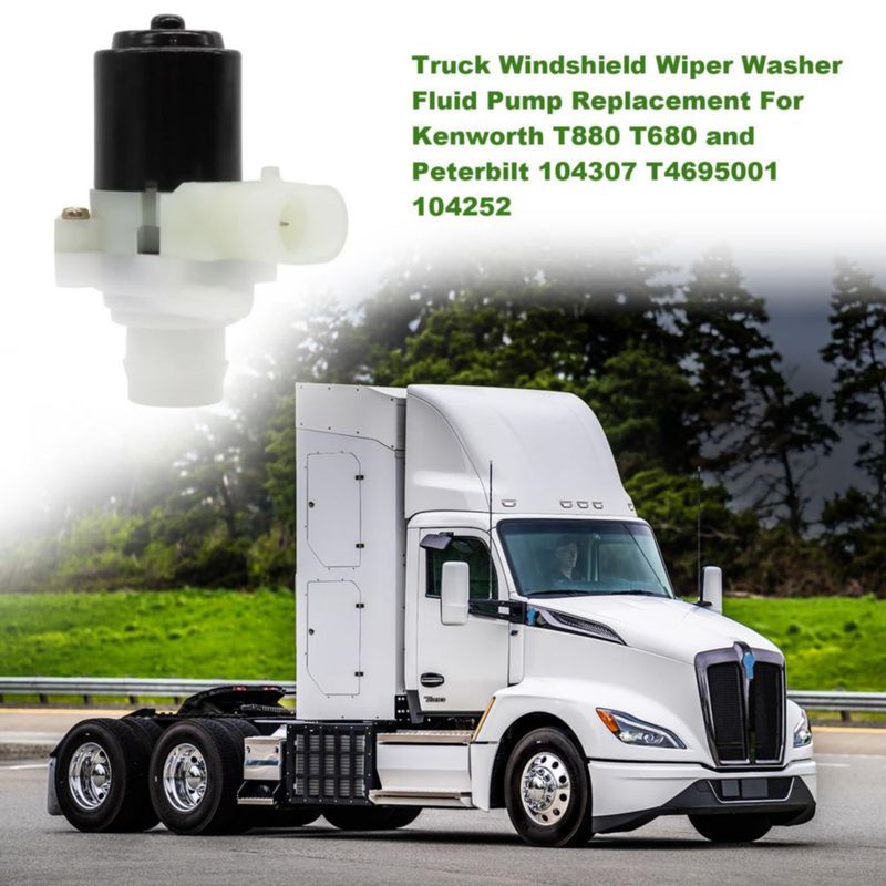 Bomba de líquido limpiaparabrisas SuperDi para Kenworth/Peterbilt 389