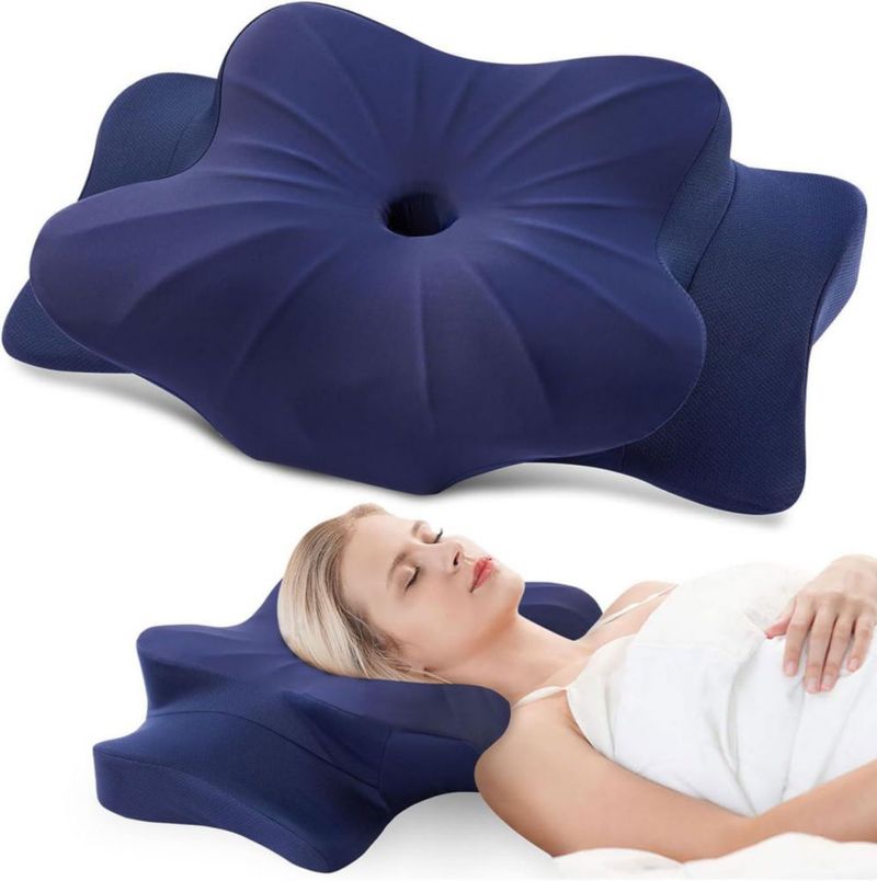 Almohada Cervical DONAMA de Espuma Viscoelástica con Enfriamiento y Soporte