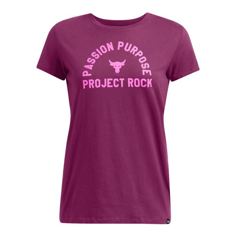 Camiseta Under Armour Project Rock 505 Púrpura XL